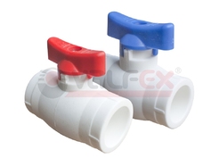 Кран шаровой полипропиленовый MINI