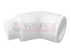 Угольник полипропиленовый переходной 45° (внутр.-наружн.)