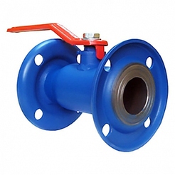 Кран шаровой цельносв. Маршал 11с67п 2ЦФШ фланец штампов. 50/40 (PN40)